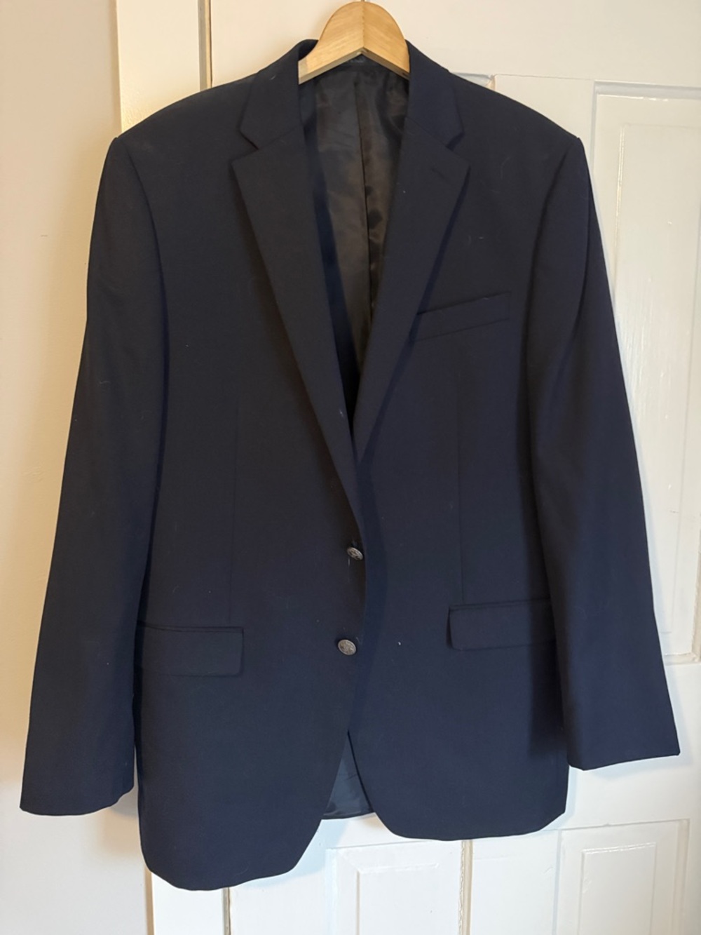 Michael Kors Men's Navy Two-Button Sport Coat